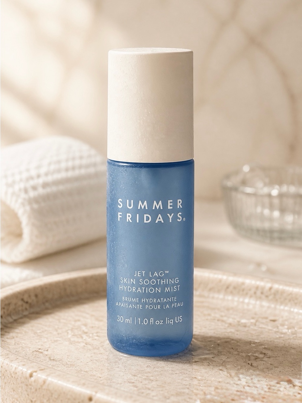 Summer Fridays Jet Lag Skin Soothing Hydration Mist - Blue & Cream